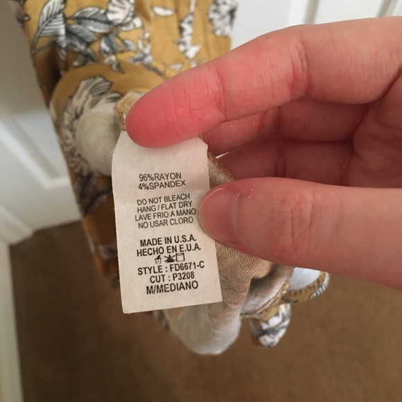 NWOT Citrus & Lemon Floral Maxi Dress - Picture 6 of 7